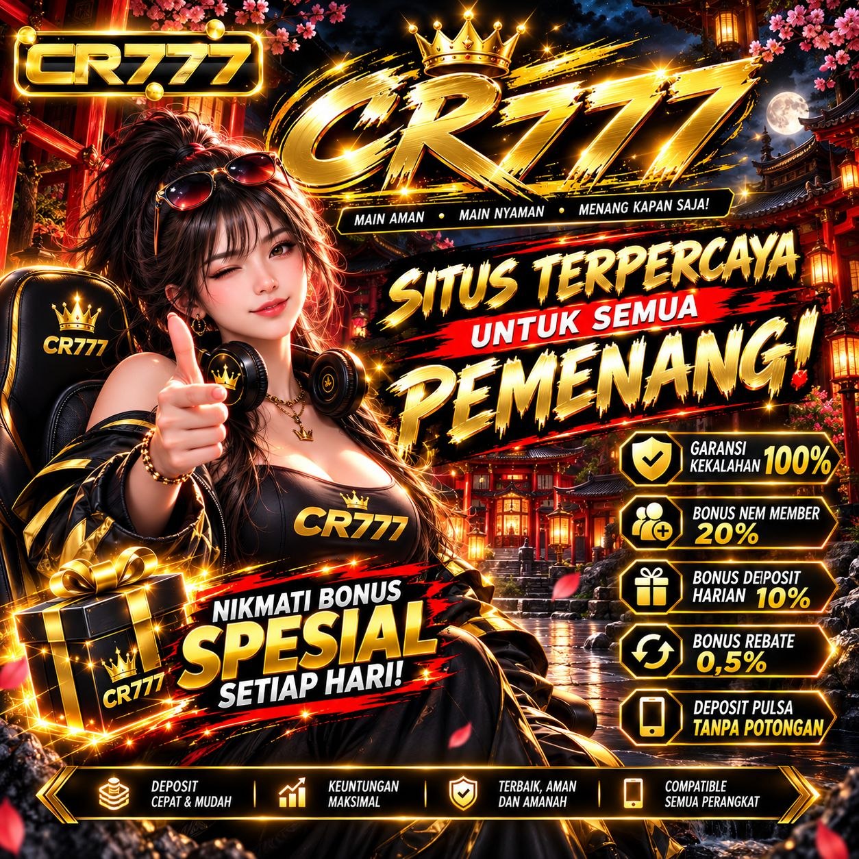 CR777 | Situs Terpecaya Untuk Semua Pemenang & Bonus Yang Menarik